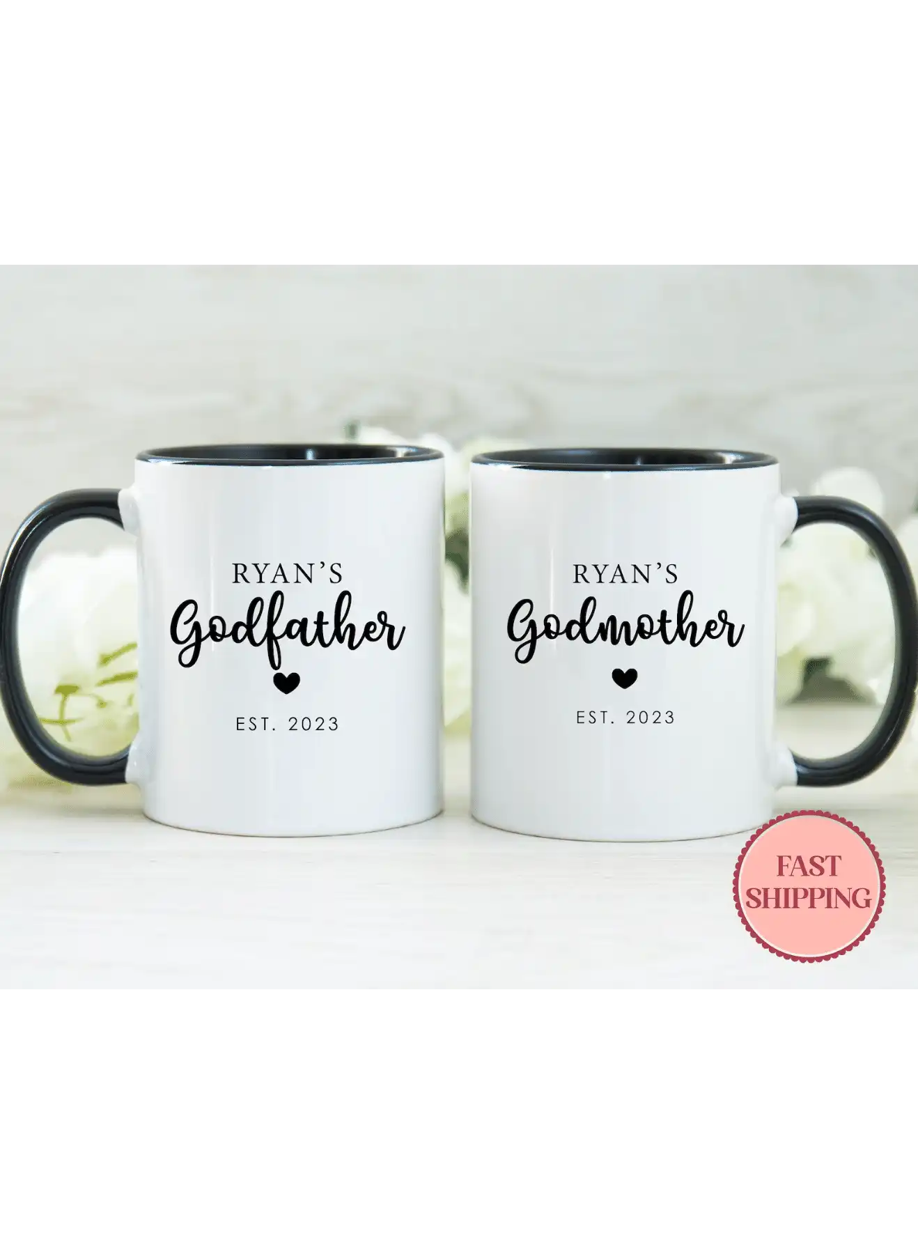 Custom Godparent Mugs