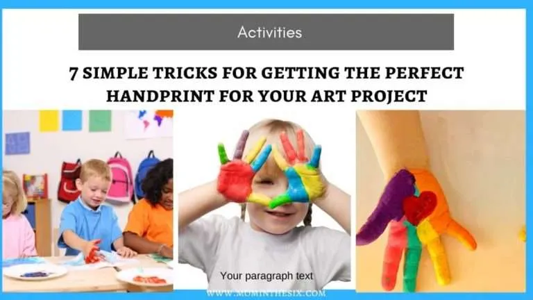 7 Simple Tricks to Getting Perfect Handprint Art